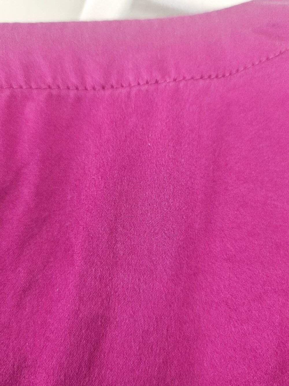 Joie 100% Silk Short Sleeve Keyhole Blouse Plum Purple Size Small - Picture 8 of 10